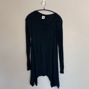 CAbi Teal Long Sleeve dress - XS
